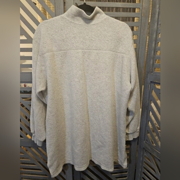 Soft Surroundings Women's CUDDLE PULLOVER Light Gray Size Large - Picture 11 of 16